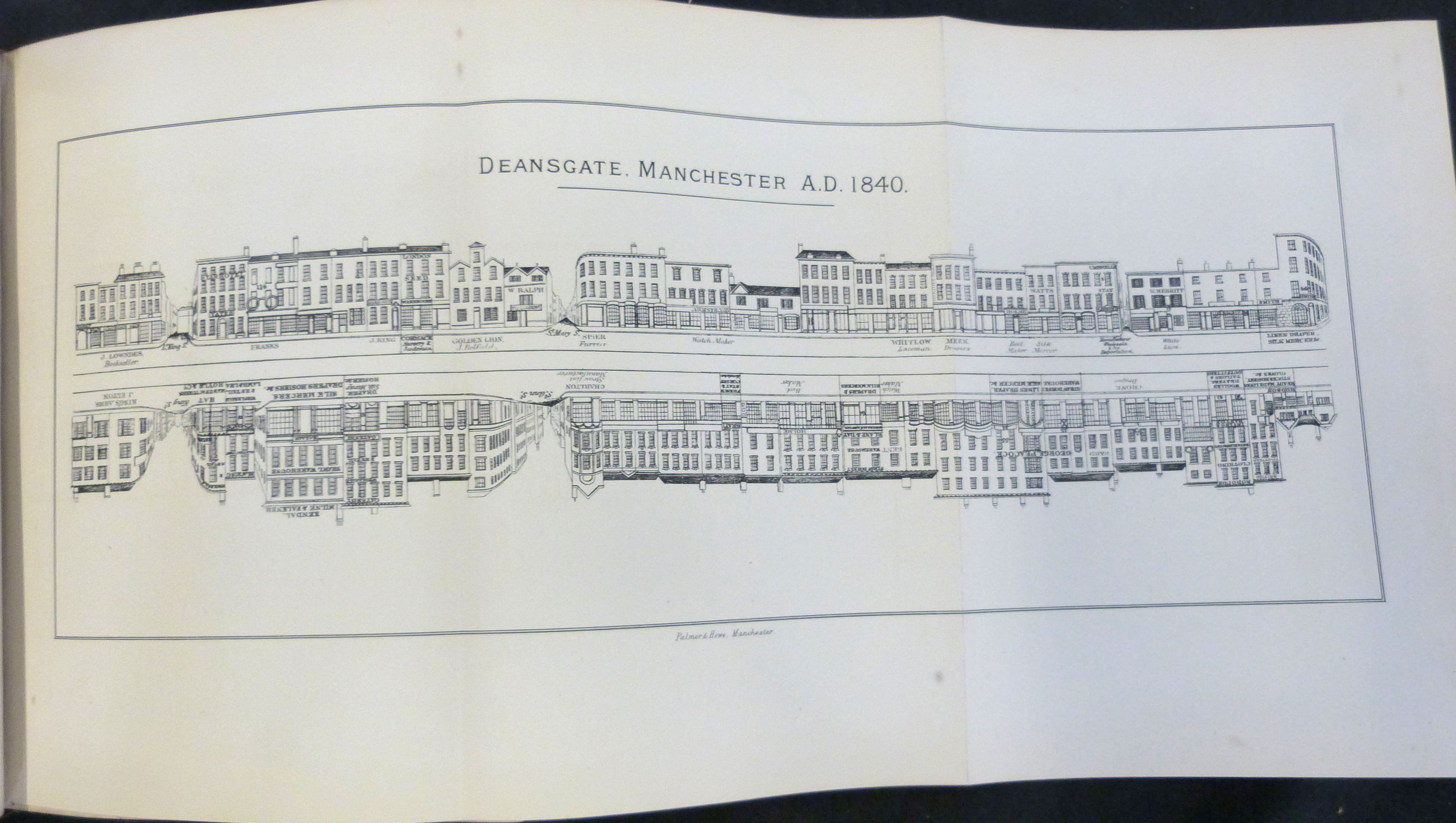 RICHARD WRIGHT PROCTER: MEMORIALS OF BYGONE MANCHESTER WITH GLIMPSES OF THE ENVIRONS, Manchester, - Image 3 of 4