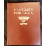 W G JOHN: NANTGARW PORCELAIN, Newport, R H Johns, 1948, 1st edition, 64 plates including 23 coloured