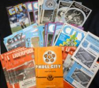 Packet: assorted soccer programmes