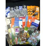 Packet: assorted soccer programmes