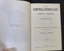 THE CAMPBELL DIVORCE CASE COPIOUS REPORT OF THE TRIAL, ill Harold Furniss, London, Palmer & Co,