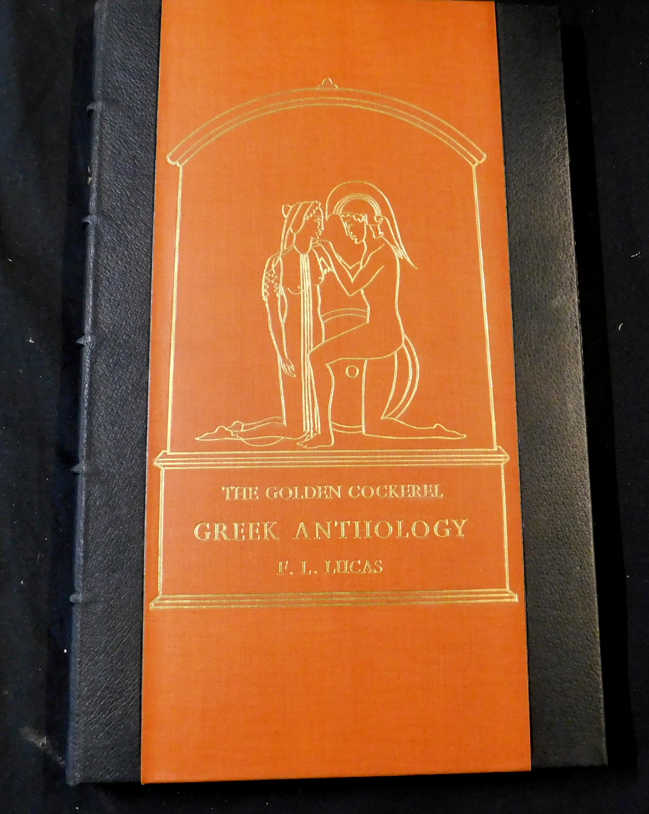 FRANK LAURENCE LUCAS (ED): THE GOLDEN COCKEREL GREEK ANTHOLOGY, ill Lettice Sandford [London],