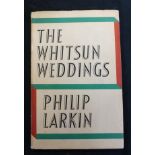 PHILIP LARKIN: THE WHITSUN WEDDINGS, London, Faber & Faber, 1964, 1st edition, original cloth, d/