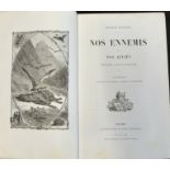 ARTHUR MANGIN: NOS ENNEMIS ET NOS ALLIES ETUDES ZOOLOGIQUES, Tours, Alfred Mame, 1870, 1st