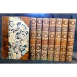 SAMUEL PEPYS: THE DIARY, ed Henry B Wheatley, London, G Bell & Sons, 1923, 8 vols, contemporary half