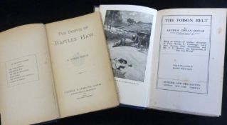 SIR ARTHUR CONAN-DOYLE: 2 titles: THE DOINGS OF RAFFLES HAW, London, Cassell & Co, 1892, 1st