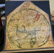 [RICHARD OF HOLDINGHAM]: THE HEREFORD WORLD MAP, MAPPA MUNDI, London, Folio Society, 2010, (1000)