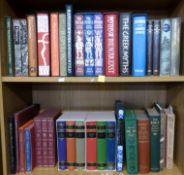 FOLIO SOCIETY, 38 titles, 32 in slip-cases, from the collection of Derek Cottam