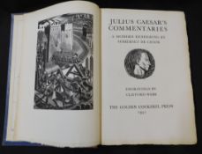 JULIUS CAESAR: JULIUS CAESAR'S COMMENTARIES, A MODERN RENDERING BY SOMERSET DE CHAIR, ill Clifford