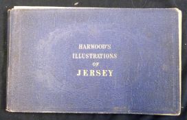 HARWOOD'S ILLUSTRATIONS OF JERSEY, (cover title), [London, J Harwood], (circa 1850), 27 engraved
