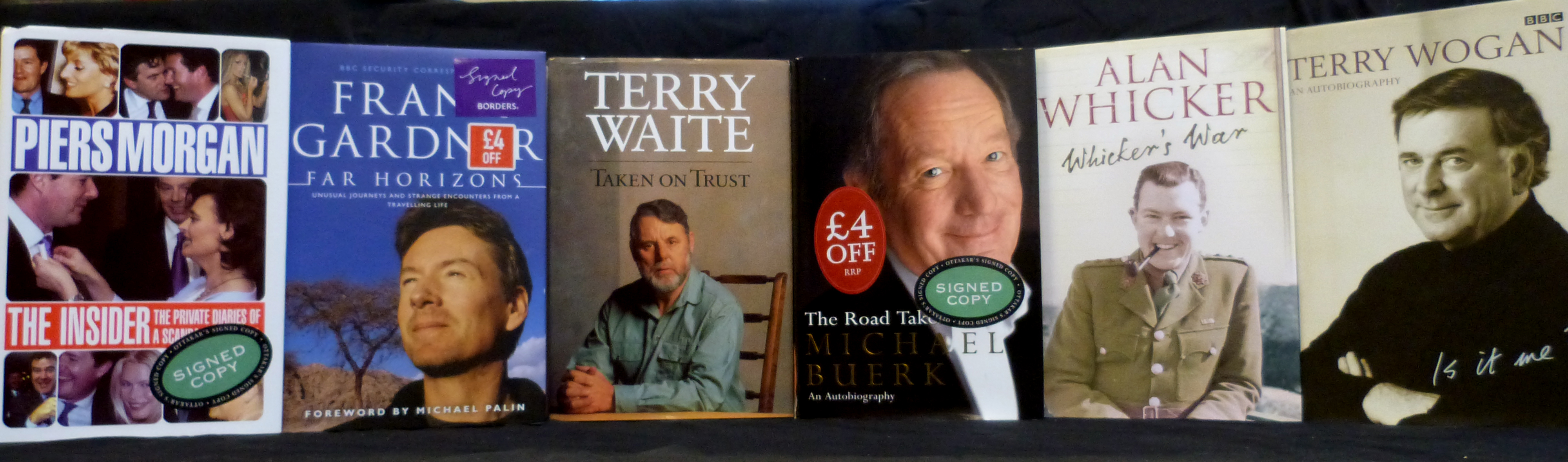 TERRY WAITE: TAKEN ON TRUST, London, Hodder & Stoughton, 1993, 1st edition, signed, original