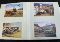 Two modern photo albums, mainly transport related photos