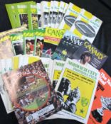 Box: good quantity assorted soccer programmes