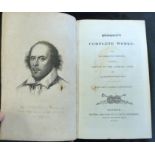 WILLIAM SHAKESPEARE: SHAKESPEARE'S COMPLETE WORKS, ALSO DR JOHNSON'S PREFACE, A GLOSSARY, SKETCH