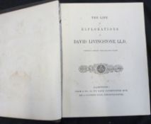 THE LIFE AND EXPLORATIONS OF DAVID LIVINGSTON, LLD, CAREFULLY COMPILED FROM RELIABLE SOURCES, [by