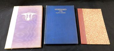 JACK LINDSAY: HEREWARD, A PLAY, [London], Fanfrolico Press [1930], 1st edition, ffep with large part