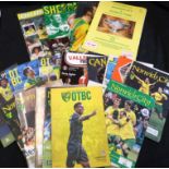 Packet: good quantity assorted soccer programmes