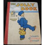 THE JOLLY BOOK, NELSON'S CHILDREN'S ANNUAL, [1911], vol 2, 4to, original cloth backed pictorial