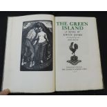 GWYN JONES: THE GREEN ISLAND, A NOVEL, ill John Petts, London, Golden Cockerel Press, 1946, (500) (
