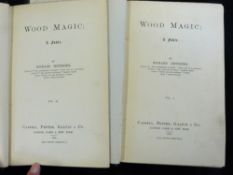 RICHARD JEFFERIES: WOOD MAGIC, A FABLE, London, Cassell Petter Galpin & Co, 1881, 1st edition, 2nd