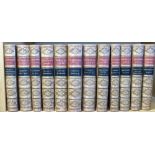 CHARLES DICKENS: THE WORKS, London, Chapman & Hall, 1894, 18 vols, uniform half calf gilt marbled