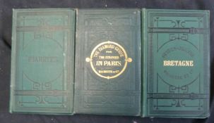 ADOLPHE & PAUL JOANNE: PARIS, Paris and London, Hachett, 1876, 8th edition, "Diamond guide", 12mo,