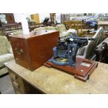 VINTAGE THEODOLITE WITH CASE SUPPLIED BY E R WATTS & SON OF LONDON