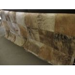 LARGE MODERN “SKIN” EFFECT CARPET, 285CM WIDE