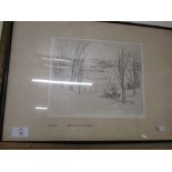 PRINT BY BUTLER ENTITLED “WESTMINSTER FLATS”