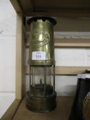 MINERS LAMP FROM THOMAS & WILLIAMS CAMBRIAN NO 33821