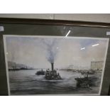 PRINT ENTITLED “TOP OF THE TIDE” NO 270 OF 750 SIGNED BY BLACKMAN