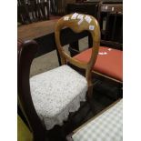 VICTORIAN BEDROOM CHAIR