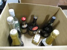 BOX OF VARIOUS WINES