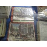 MADE-UP JIGSAW PUZZLE OF A ROYAL PROCESSION, TOGETHER WITH ORIGINAL BOX