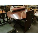 REPRODUCTION TWIN PEDESTAL DINING TABLE, 147CM WIDE