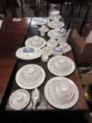 Extensive Royal Doulton dinner and tea service in the Pastoral pattern, circa 1970s, comprising