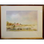 Ken Tidd (20th Century), "Mill Farm, Burnham Overy Staithe", watercolour, signed lower right, 33 x