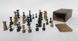 Staunton type part chess set