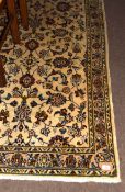 Modern Kashan carpet, 300 x 100cm