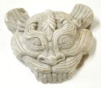 Sir Eduardo Paolozzi, KBE (Scottish 1924-2005), plaster sculpture of a Chinese mask, signed to