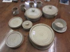 Group of Studio Pottery wares by Emmanuel Cooper (1938-2012) comprising 2 large tureens