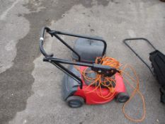 ELECTRIC ROTARY MOWER WITH COLLECTION BOX, CUT WIDTH APPROX 35CM