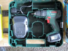 BOSCH PSB1800 CORDLESS DRILL IN CASE