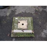 MOULDED SQUARE BASE, APPROX 46CM