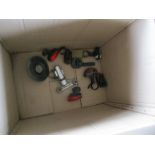 BOX CONTAINING SMALL FITTINGS ETC
