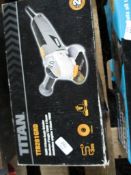 BOXED TITAN TTB281GRD ELECTRIC ANGLE GRINDER