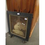 MODERN FIRE SCREEN 51CM WIDE