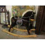 MODERN ROCKING HORSE, 99CM LONG