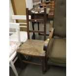 RUSH SEATED BEDROOM CHAIR