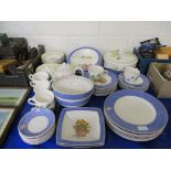 QUANTITY OF WEDGWOOD TABLE WARES, SOME IN THE SARAH’S GARDEN PATTERN COMPRISING DINNER PLATES,